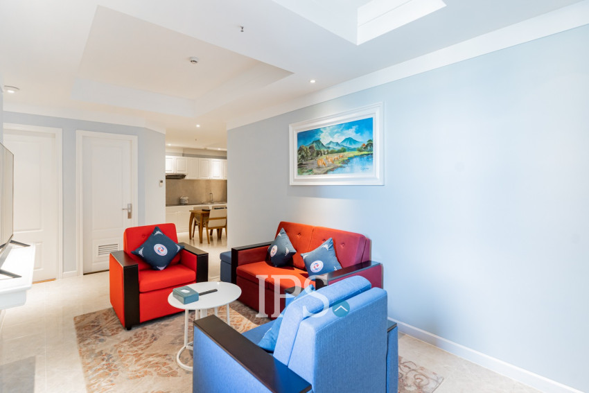 2 Bedroom Serviced Apartment For Rent - Srah Chork, Phnom Penh