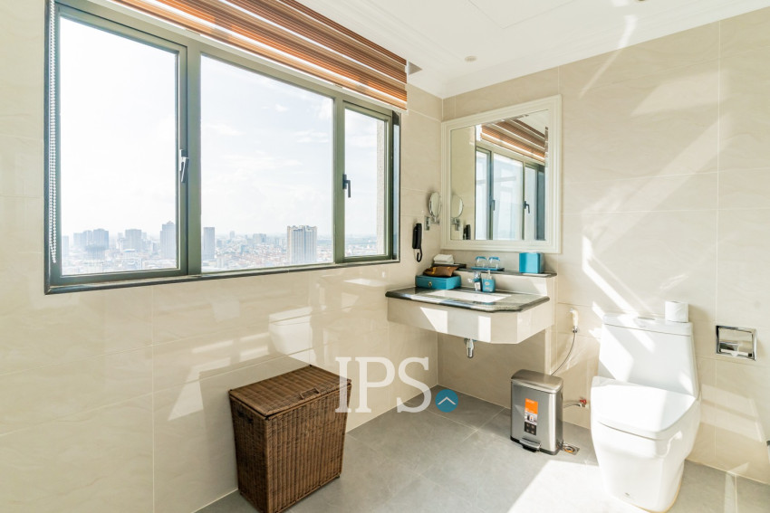 3 Bedroom Serviced Penthouse For Rent - Srah Chork, Phnom Penh