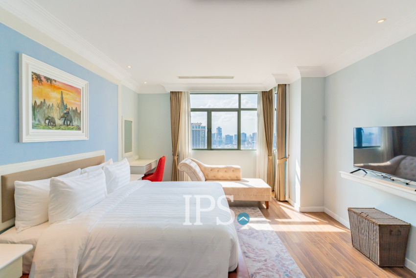 3 Bedroom Serviced Penthouse For Rent - Srah Chork, Phnom Penh