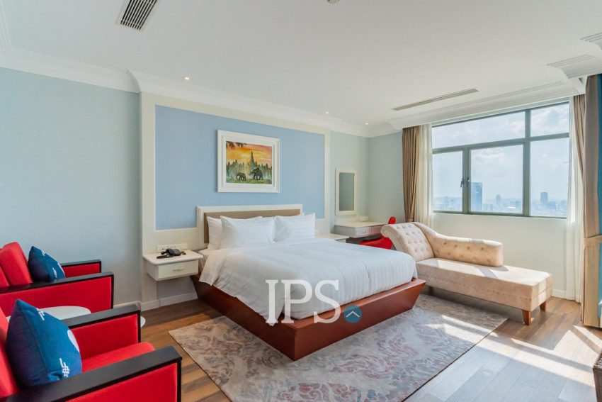3 Bedroom Serviced Penthouse For Rent - Srah Chork, Phnom Penh