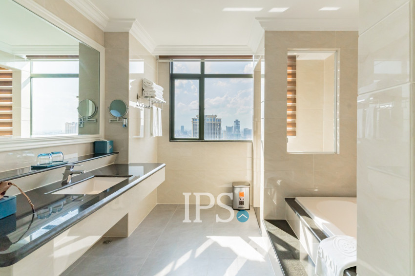 3 Bedroom Serviced Penthouse For Rent - Srah Chork, Phnom Penh