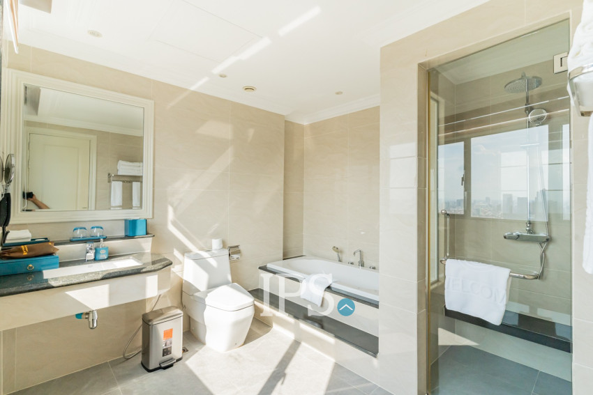 3 Bedroom Serviced Penthouse For Rent - Srah Chork, Phnom Penh