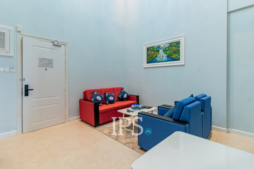 3 Bedroom Serviced Penthouse For Rent - Srah Chork, Phnom Penh