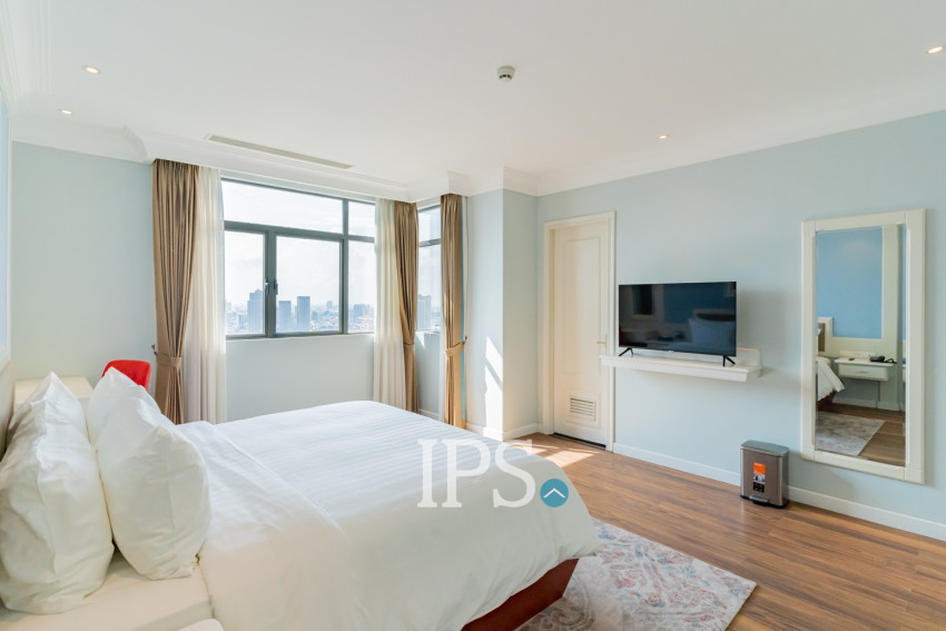3 Bedroom Serviced Penthouse For Rent - Srah Chork, Phnom Penh