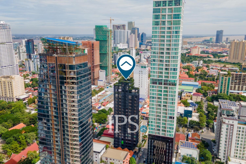 21-Storey Luxury Serviced Apartment Building For Sale - Boueng Keng Kang I, Phnom Penh