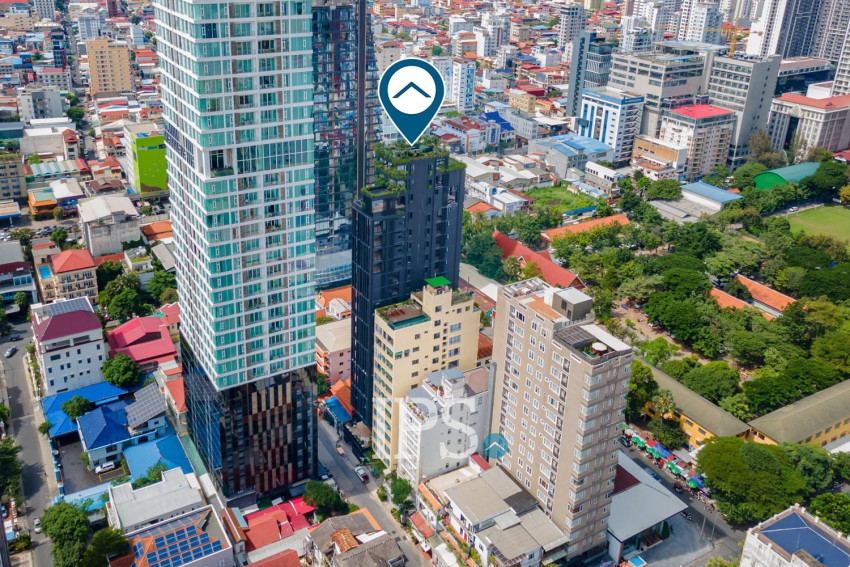 21-Storey Luxury Serviced Apartment Building For Sale - Boueng Keng Kang I, Phnom Penh