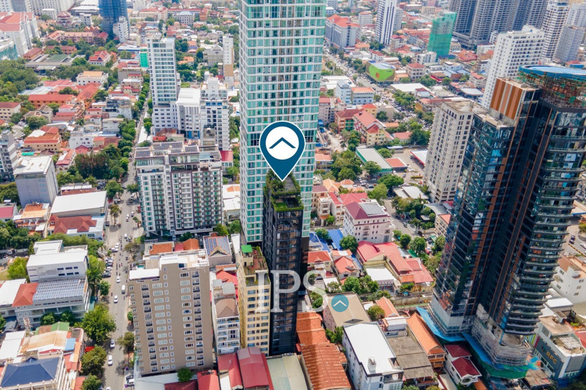 21-Storey Luxury Serviced Apartment Building For Sale - Boueng Keng Kang I, Phnom Penh