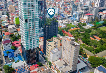 21-Storey Luxury Serviced Apartment Building For Sale - Boueng Keng Kang I, Phnom Penh thumbnail