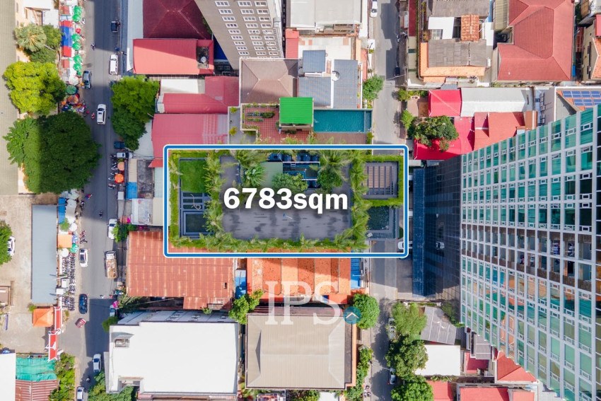 21-Storey Luxury Serviced Apartment Building For Sale - Boueng Keng Kang I, Phnom Penh