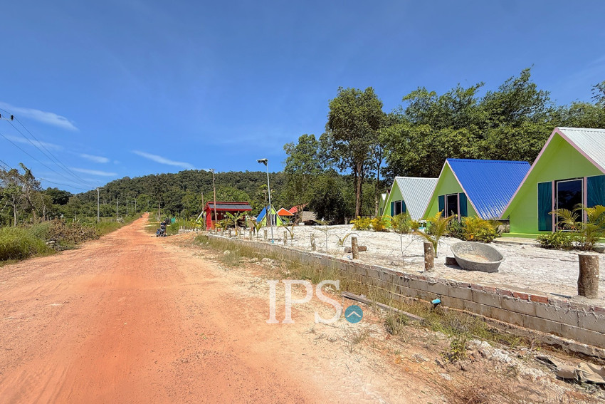 2000 Sqm Property with 10 Bungalows For Rent - Long Set, Koh Rong Island