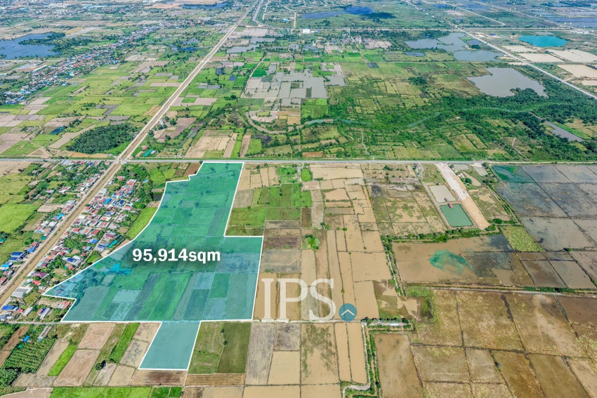 95,914 Sqm Land For Sale - Kandal Stueng, Kandal Province
