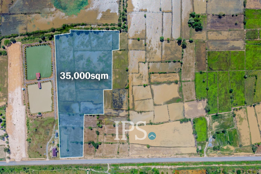 35,000 Sqm Land For Sale - Kandal Stueng, Kandal Province