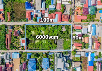 6,000 Sqm Land For Sale - Ta Khmau, Kandal Province thumbnail