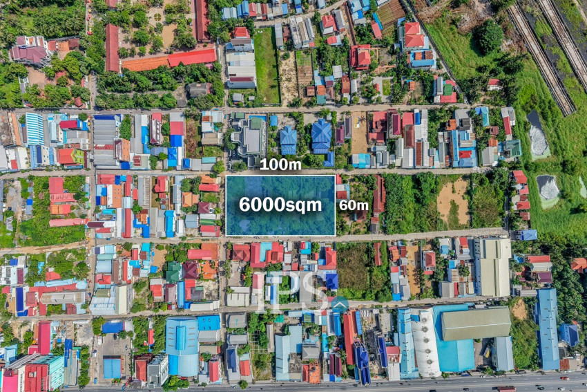 6,000 Sqm Land For Sale - Ta Khmau, Kandal Province