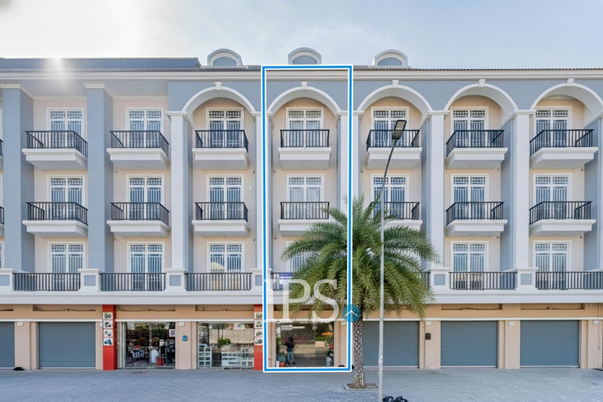 4 Bedroom Commercial Shophouse For Sale - Prey Sa, Phnom Penh