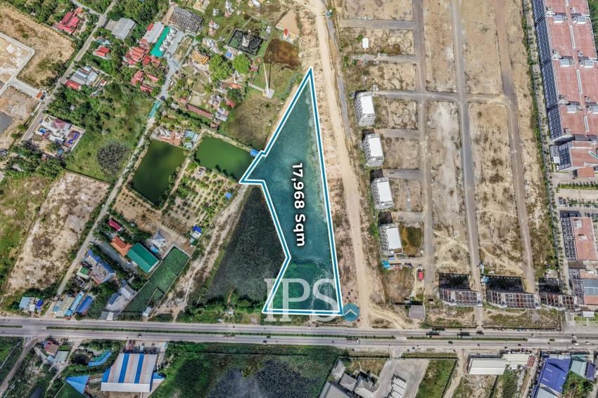 17,968 Sqm Land For Sale - Kouk Roka, Preak Pnov, Phnom Penh