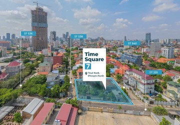 10th Floor 2 Bedroom Condo For Sale - Time Square 7, Boeung Kak 1, Phnom Penh thumbnail