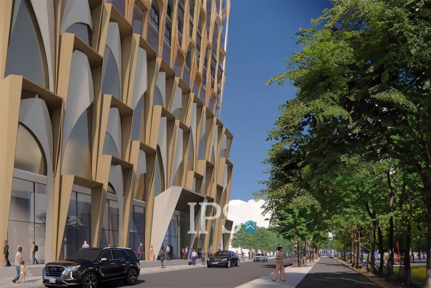 10th Floor 2 Bedroom Condo For Sale - Time Square 7, Boeung Kak 1, Phnom Penh