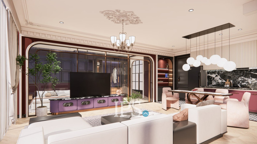 10th Floor 2 Bedroom Condo For Sale - Time Square 7, Boeung Kak 1, Phnom Penh