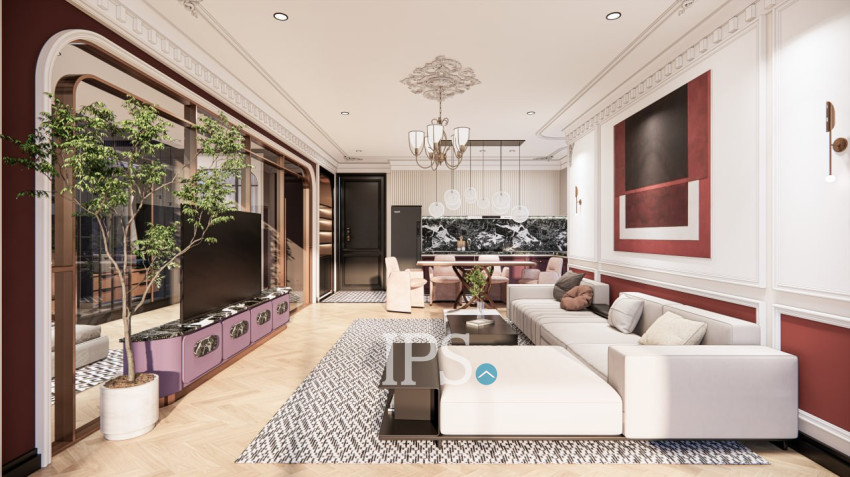 10th Floor 2 Bedroom Condo For Sale - Time Square 7, Boeung Kak 1, Phnom Penh