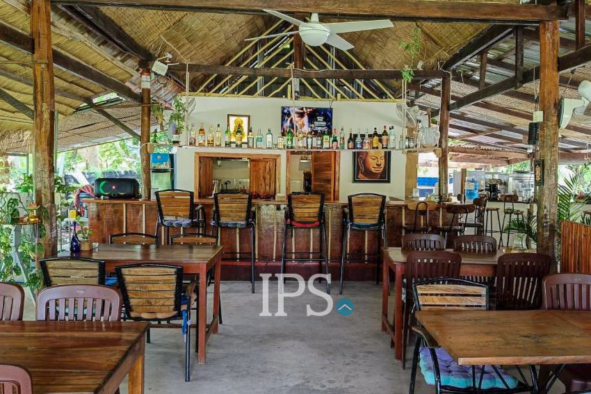 Traditional Khmer Bungalow Resort Business For Sale - Kep Province