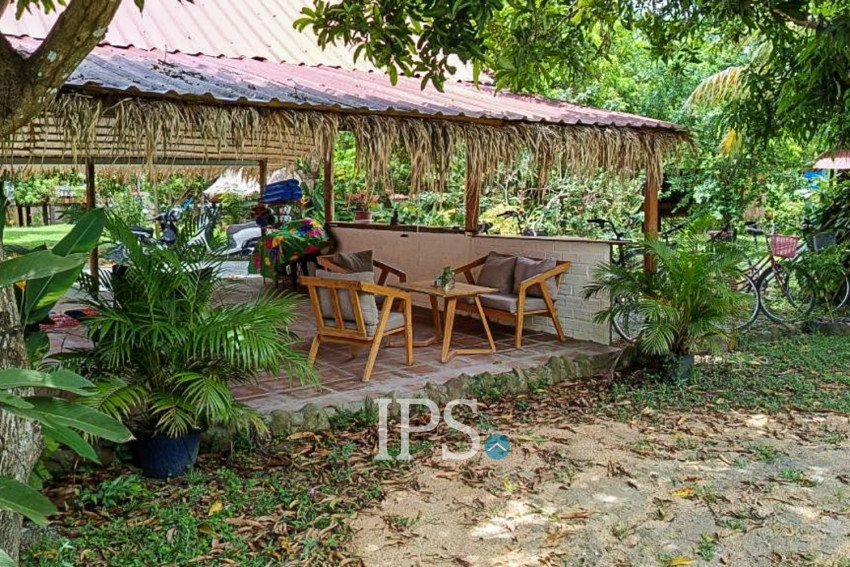 Traditional Khmer Bungalow Resort Business For Sale - Kep Province