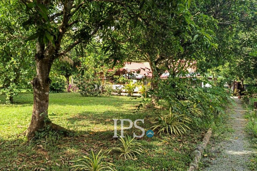 Traditional Khmer Bungalow Resort Business For Sale - Kep Province