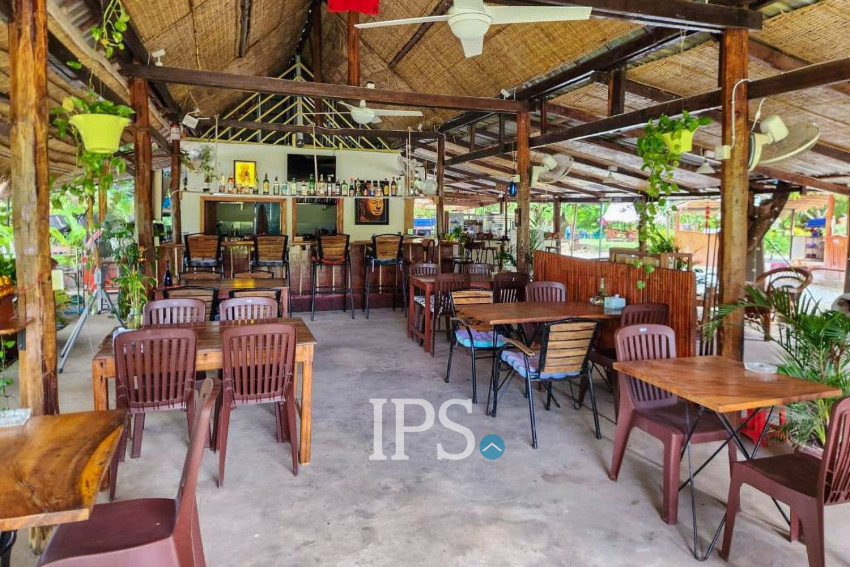 Traditional Khmer Bungalow Resort Business For Sale - Kep Province