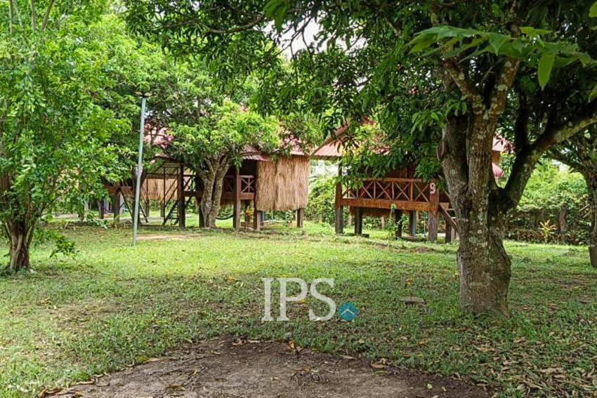 Traditional Khmer Bungalow Resort Business For Sale - Kep Province