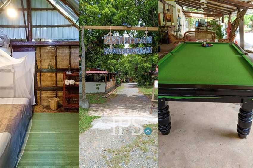 Traditional Khmer Bungalow Resort Business For Sale - Kep Province