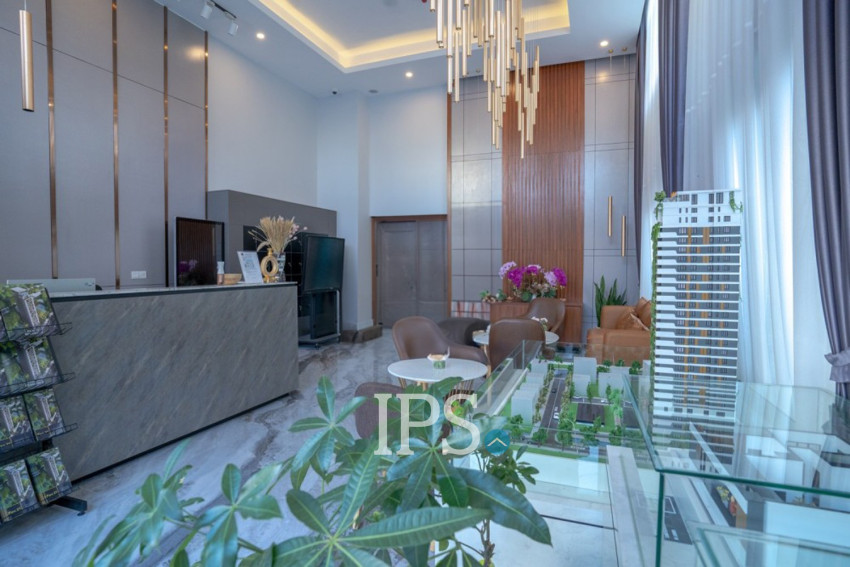 21st Floor Duplex 3 Bedroom Penthouse For Sale - Parc 21 Residence, Boeung Trabek, Phnom Penh