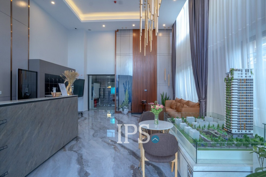 21st Floor Duplex 3 Bedroom Penthouse For Sale - Parc 21 Residence, Boeung Trabek, Phnom Penh