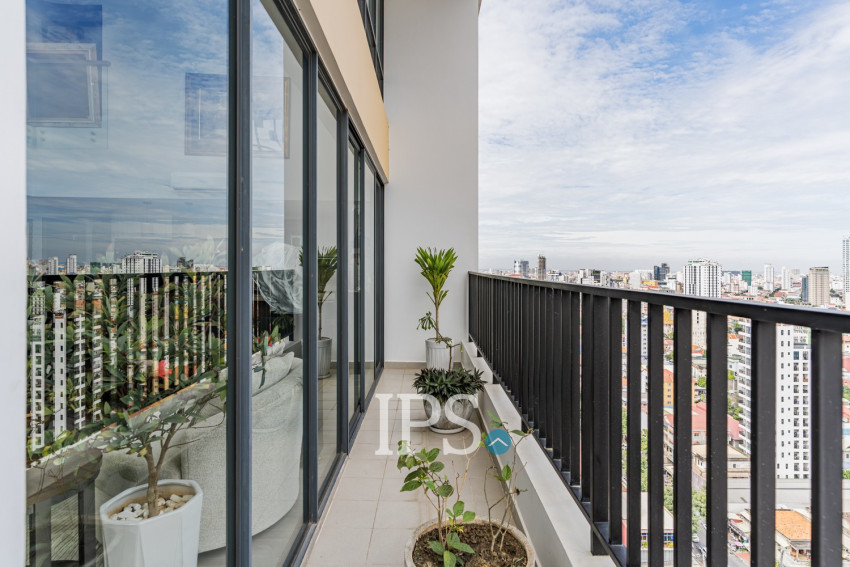 21st Floor Duplex 3 Bedroom Penthouse For Sale - Parc 21 Residence, Boeung Trabek, Phnom Penh