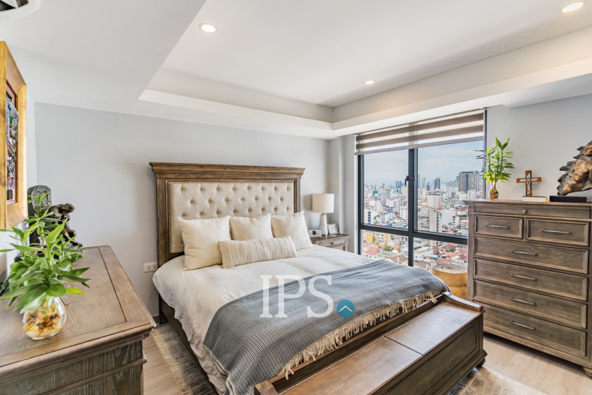 21st Floor Duplex 3 Bedroom Penthouse For Sale - Parc 21 Residence, Boeung Trabek, Phnom Penh