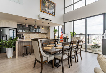 21st Floor Duplex 3 Bedroom Penthouse For Sale - Parc 21 Residence, Boeung Trabek, Phnom Penh thumbnail