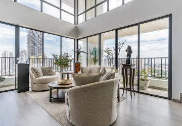 21st Floor Duplex 3 Bedroom Penthouse For Sale - Parc 21 Residence, Boeung Trabek, Phnom Penh thumbnail