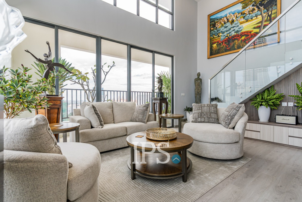 21st Floor Duplex 3 Bedroom Penthouse For Sale - Parc 21 Residence, Boeung Trabek, Phnom Penh - Image 5