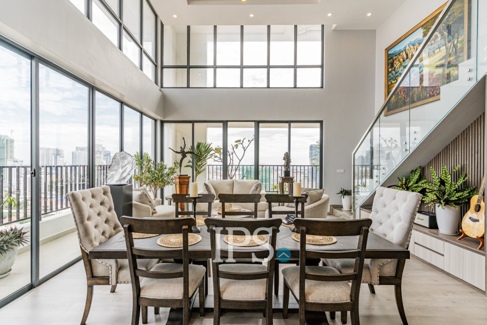 21st Floor Duplex 3 Bedroom Penthouse For Sale - Parc 21 Residence, Boeung Trabek, Phnom Penh - Image 13