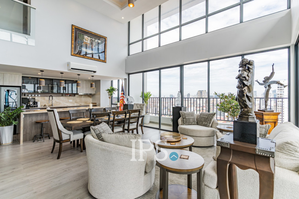 21st Floor Duplex 3 Bedroom Penthouse For Sale - Parc 21 Residence, Boeung Trabek, Phnom Penh - Image 3