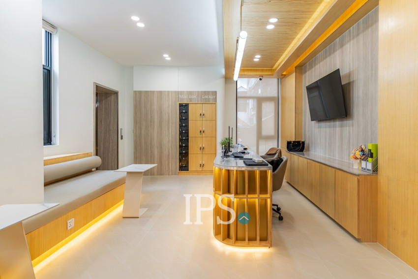18.5 Sqm Office Space For Rent - Tonle Bassac, Phnom Penh