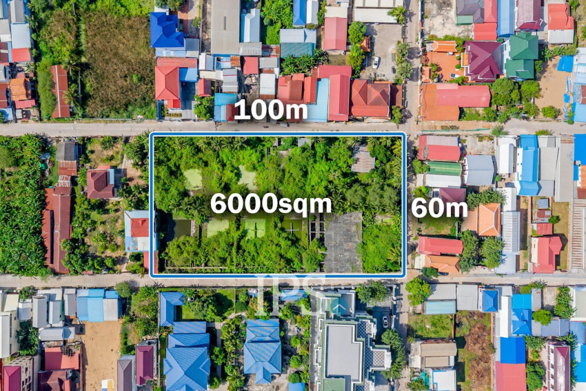 6,000 Sqm Land For Rent - Ta Khmau, Kandal Province