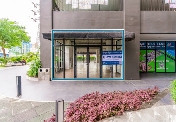 90.74 Sqm Corner Retail Space For Rent - Urban VIllage Phase I, Chak Angrae Kraom, Phnom Penh thumbnail