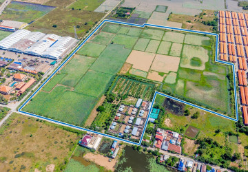 26.5 Hectares Land For Sale -Partial or Entire Land - Ta Khmau, Kandal Province thumbnail