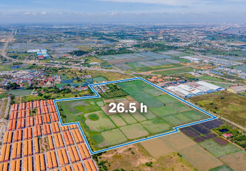 26.5 Hectares Land For Rent - Partial or Entire Land, Ta Khmau, Kandal Province thumbnail