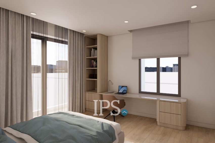 Renovated 5 Bedroom Apartment For Rent - Tonle Bassac, Phnom Penh