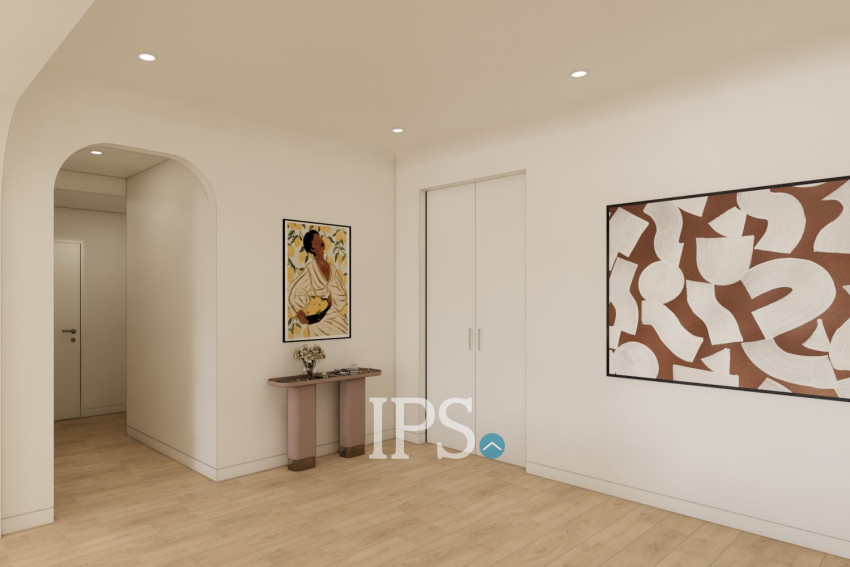 Renovated 5 Bedroom Apartment For Rent - Tonle Bassac, Phnom Penh