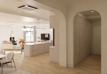 Renovated 5 Bedroom Apartment For Rent - Tonle Bassac, Phnom Penh thumbnail