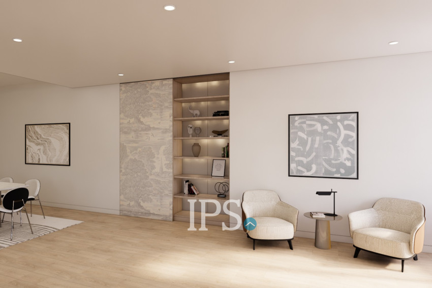 Renovated 5 Bedroom Apartment For Rent - Tonle Bassac, Phnom Penh