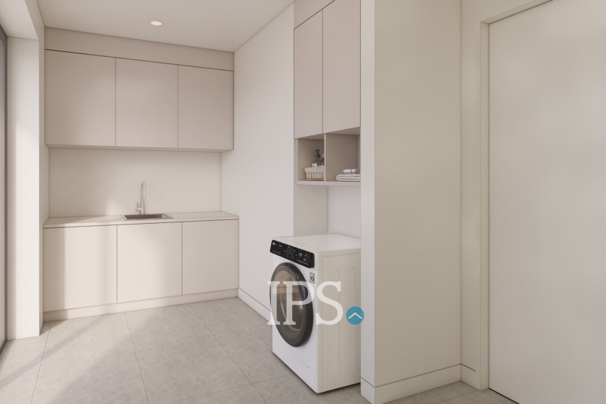 Renovated 5 Bedroom Apartment For Rent - Tonle Bassac, Phnom Penh