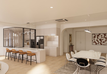 Renovated 5 Bedroom Apartment For Rent - Tonle Bassac, Phnom Penh thumbnail